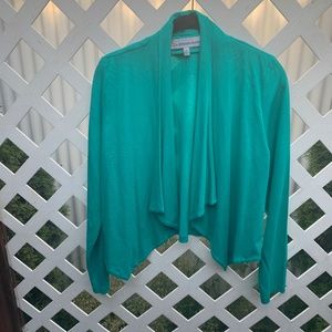 G by Giuliana cropped Cascading Cardigan